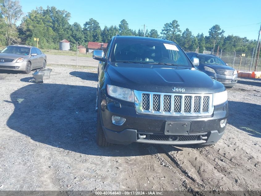 2013 Jeep Grand Cherokee Overland Summit VIN: 1C4RJFCT8DC618961 Lot: 40364640