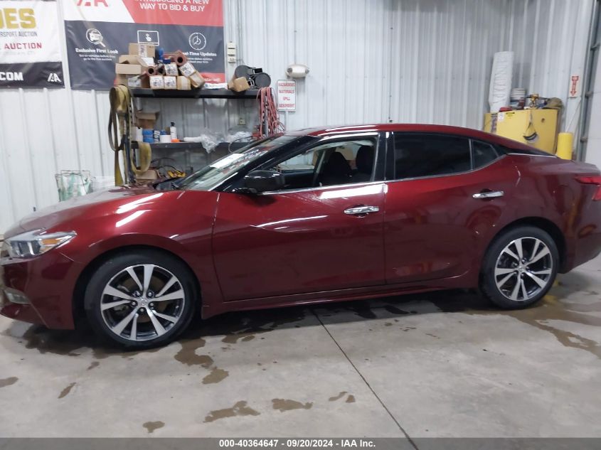 2017 Nissan Maxima 3.5 S VIN: 1N4AA6AP2HC387327 Lot: 40364647