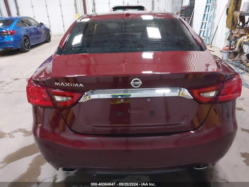 2017 Nissan Maxima 3.5 S VIN: 1N4AA6AP2HC387327 Lot: 40364647