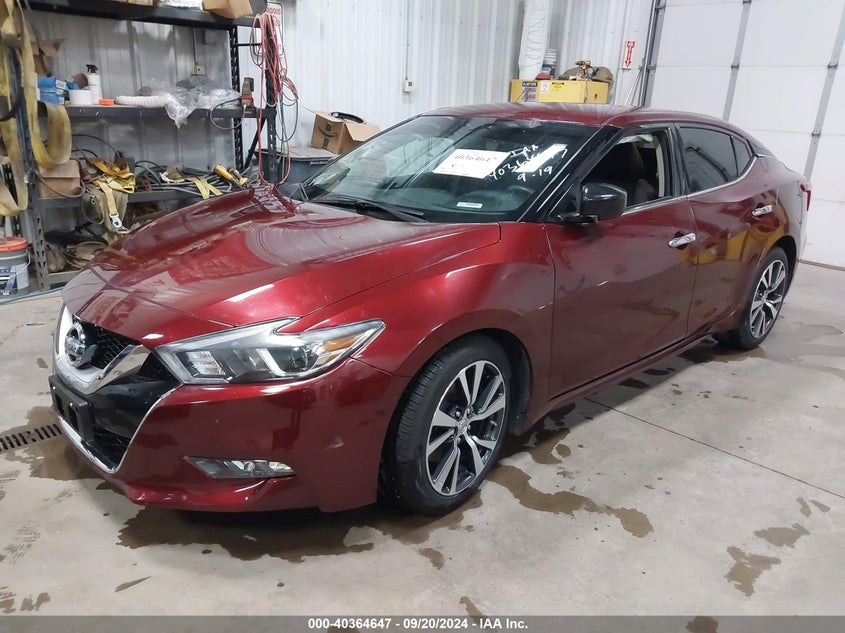 VIN 1N4AA6AP2HC387327 2017 NISSAN MAXIMA 3.5 S