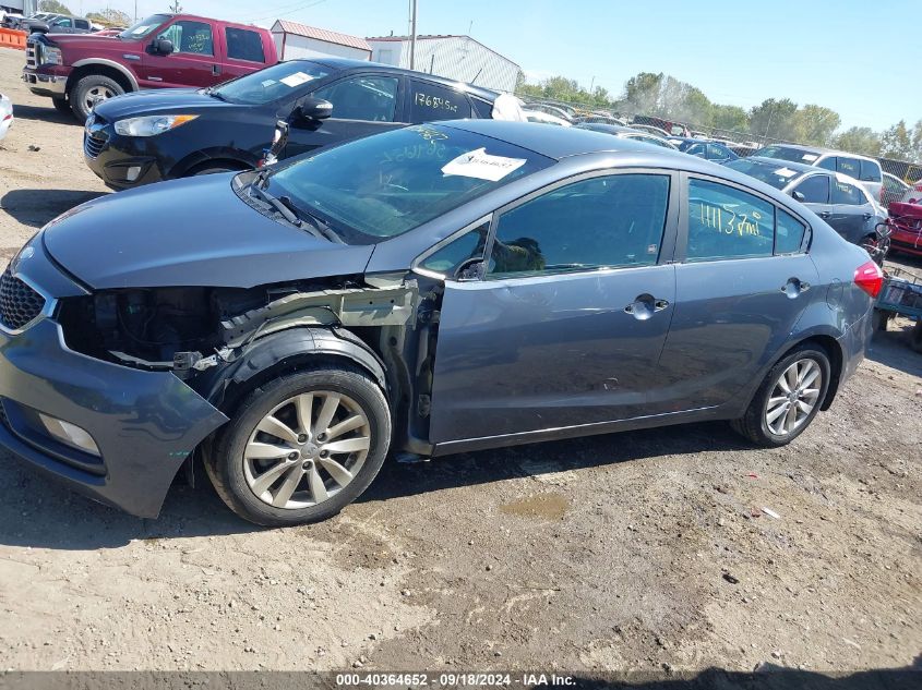 2014 Kia Forte Ex VIN: KNAFX4A86E5082924 Lot: 40364652