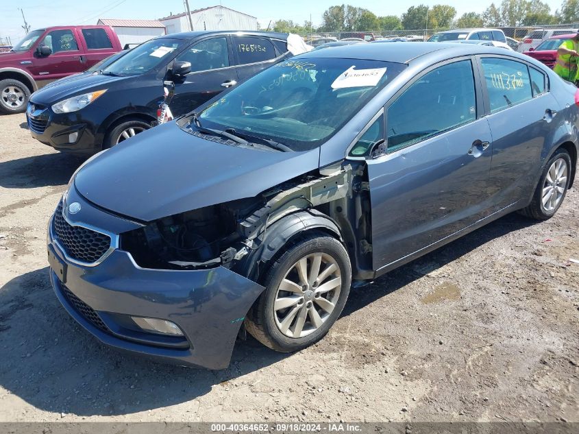 2014 Kia Forte Ex VIN: KNAFX4A86E5082924 Lot: 40364652