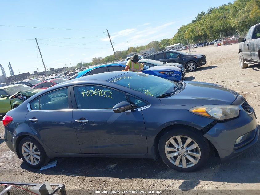 2014 Kia Forte Ex VIN: KNAFX4A86E5082924 Lot: 40364652