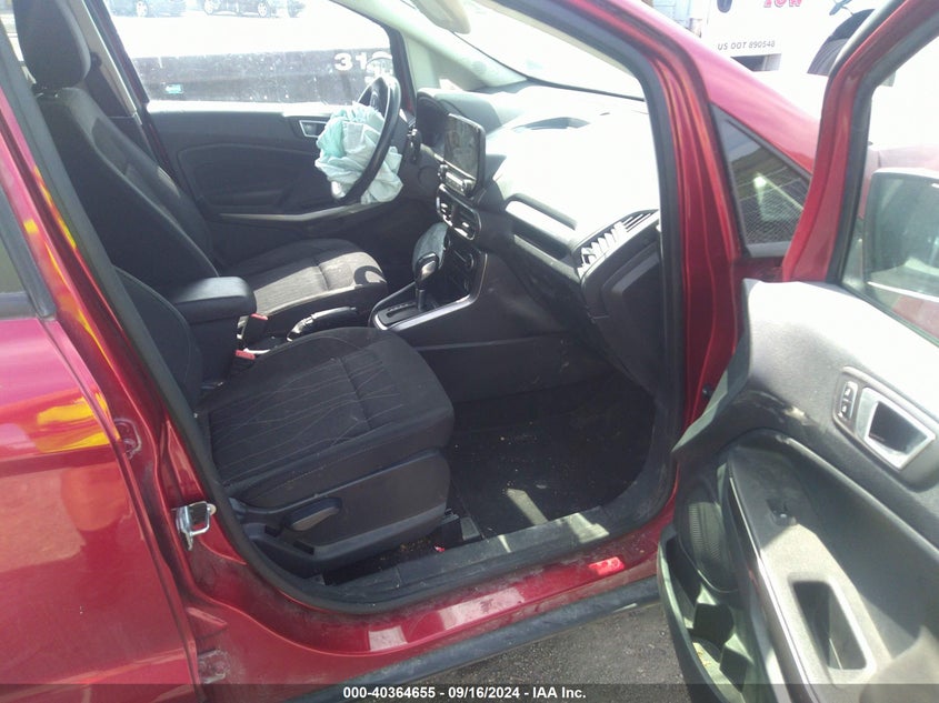 VIN MAJ6P1UL7JC220080 2018 FORD ECOSPORT SE