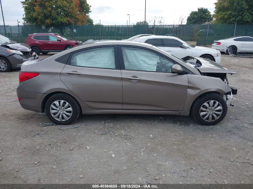 2014 Hyundai Accent Gls VIN: KMHCT4AE2EU678282 Lot: 40364658