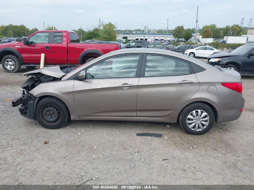 KMHCT4AE2EU678282 2014 Hyundai Accent Gls