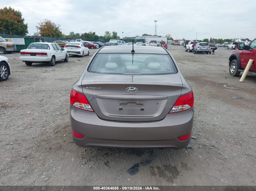 2014 Hyundai Accent Gls VIN: KMHCT4AE2EU678282 Lot: 40364658