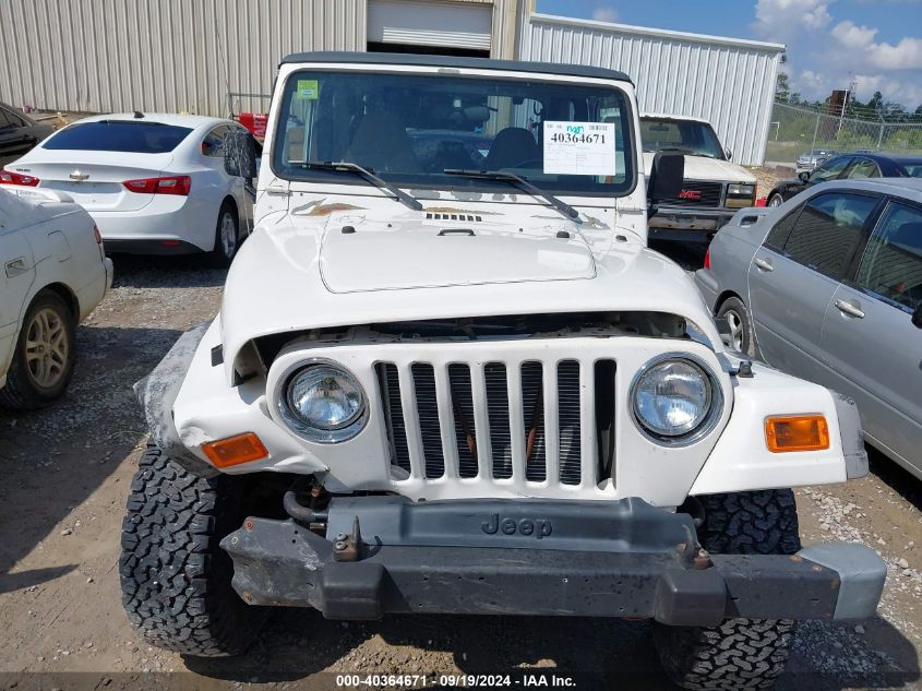 2002 Jeep Wrangler Sport VIN: 1J4FA49S32P728872 Lot: 40364671