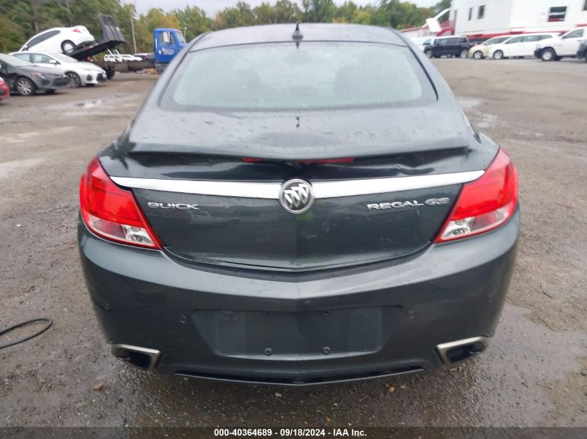 2013 Buick Regal Gs VIN: 2G4GV5GV6D9163872 Lot: 40364689