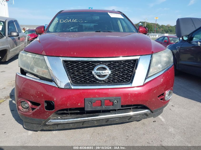 2015 Nissan Pathfinder Sl VIN: 5N1AR2MM7FC677794 Lot: 40364693