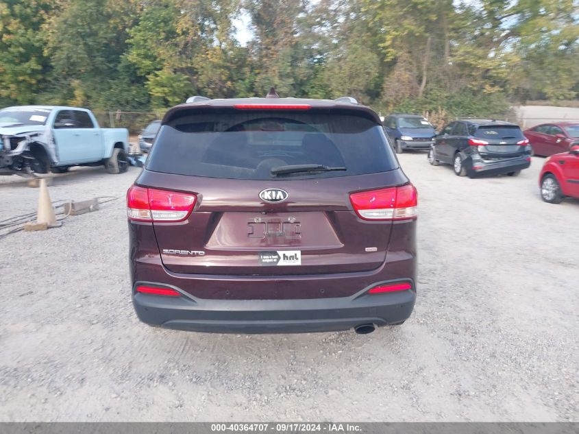 2016 Kia Sorento Lx/L VIN: 5XYPGDA3XGG068028 Lot: 40364707