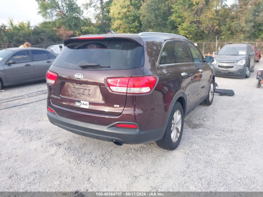 2016 KIA SORENTO 2.4L LX - 5XYPGDA3XGG068028