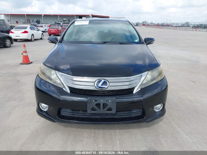 2010 Lexus Hs 250H VIN: JTHBB1BA5A2007092 Lot: 40364710