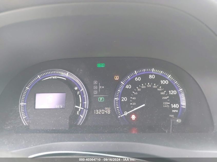 2010 Lexus Hs 250H VIN: JTHBB1BA5A2007092 Lot: 40364710