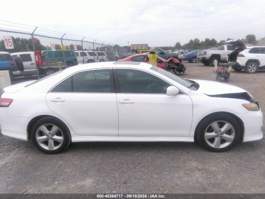 2011 Toyota Camry Se VIN: 4T1BF3EK3BU605334 Lot: 40364717