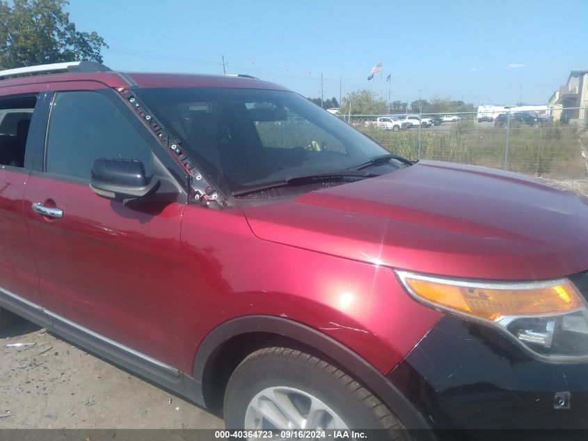 2013 Ford Explorer Xlt VIN: 1FM5K8D88DGA58462 Lot: 40364723