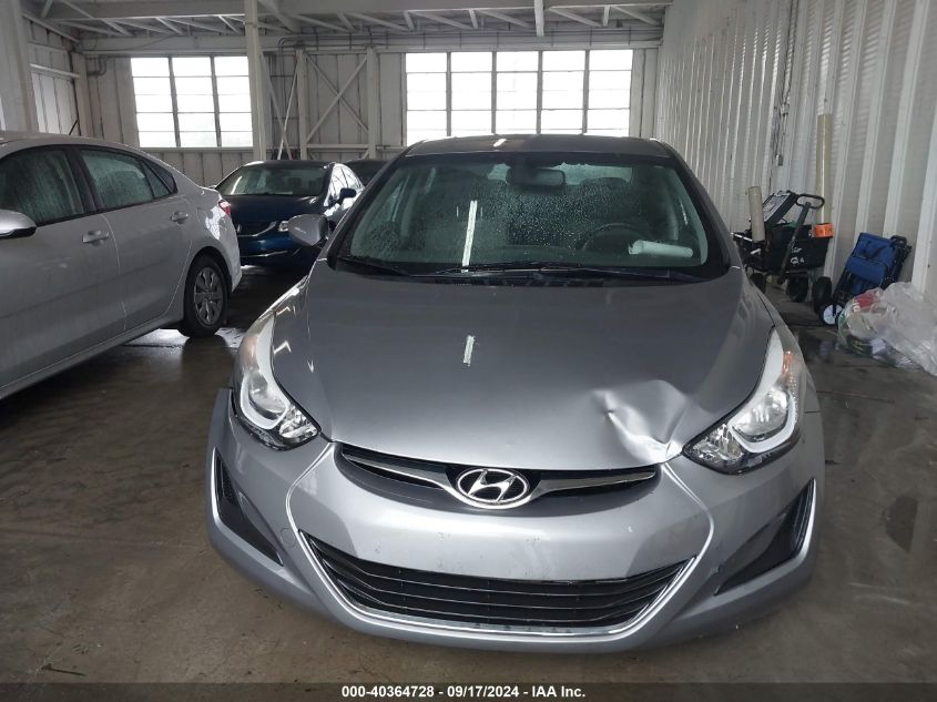 2014 Hyundai Elantra Se VIN: KMHDH4AE7EU091503 Lot: 40364728