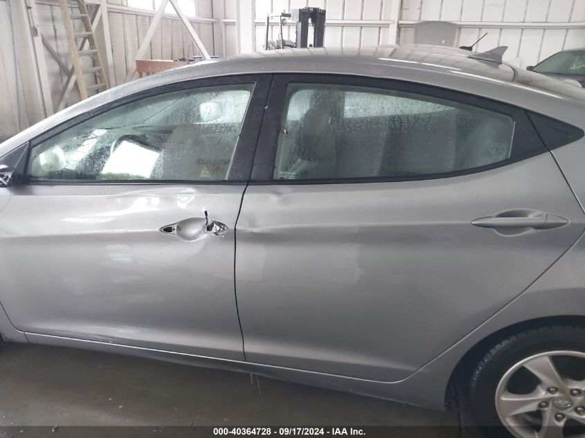 2014 Hyundai Elantra Se VIN: KMHDH4AE7EU091503 Lot: 40364728