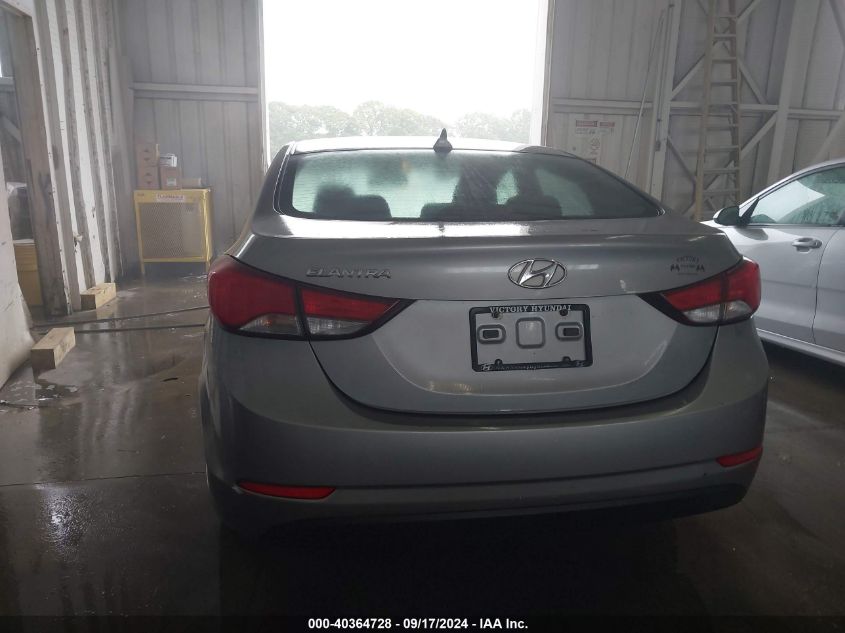 2014 Hyundai Elantra Se VIN: KMHDH4AE7EU091503 Lot: 40364728