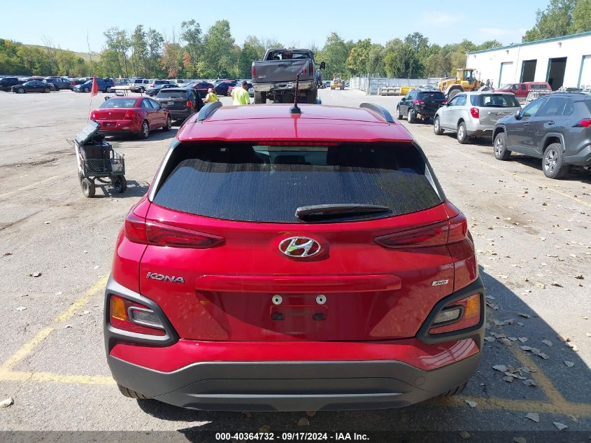 2021 Hyundai Kona Sel VIN: KM8K2CAA5MU605752 Lot: 40364732