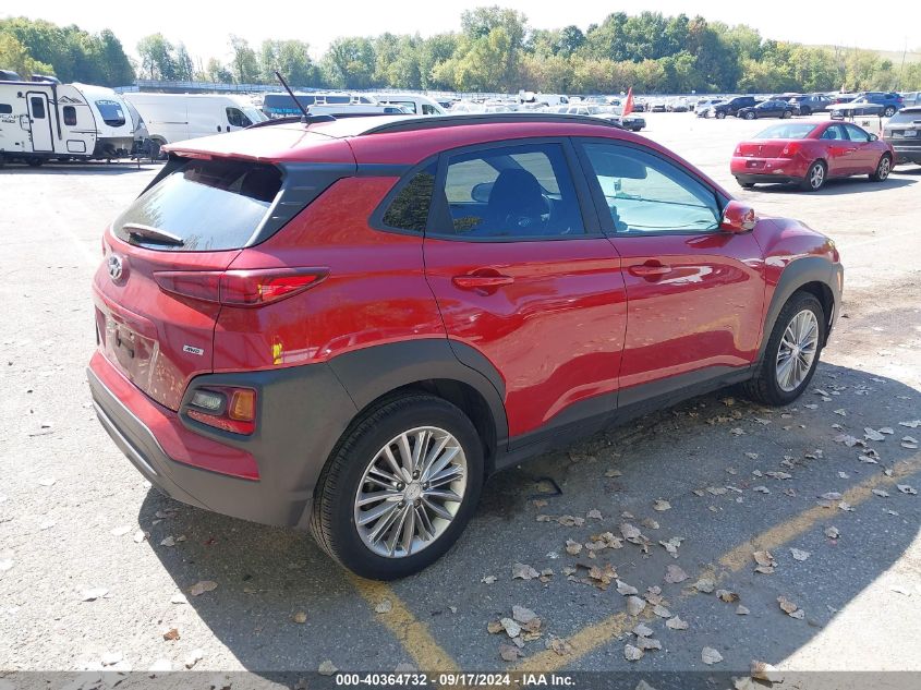 2021 Hyundai Kona Sel VIN: KM8K2CAA5MU605752 Lot: 40364732