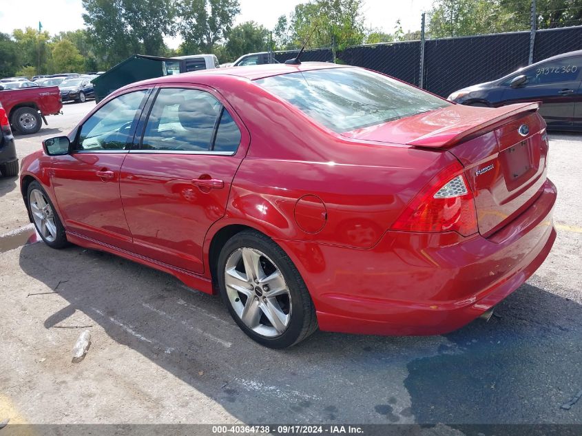 2011 Ford Fusion Sport VIN: 3FAHP0KC7BR121655 Lot: 40364738