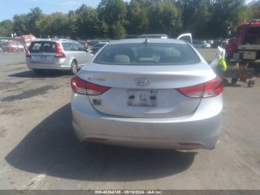 2013 Hyundai Elantra Gls VIN: 5NPDH4AE9DH278514 Lot: 40364749