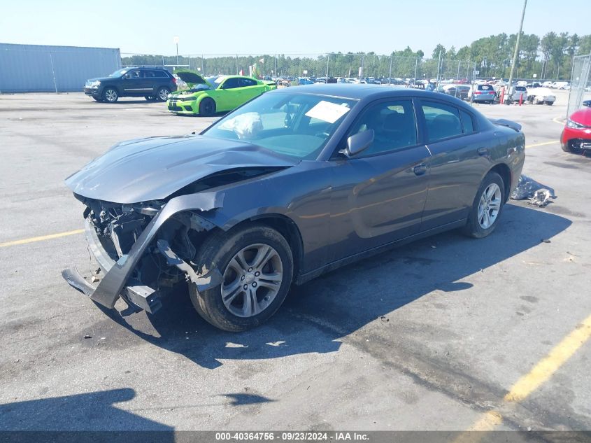 2C3CDXBG1KH718664 2019 DODGE CHARGER - Image 2