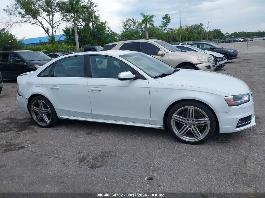 2015 Audi S4 Premium Plus VIN: WAUBGAFL2FA072538 Lot: 40364782