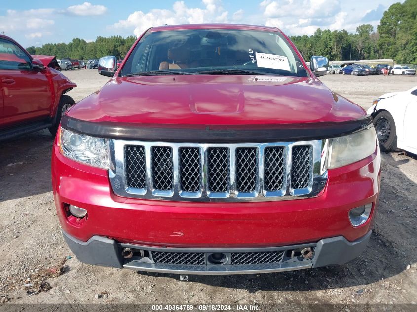 2011 Jeep Grand Cherokee Overland VIN: 1J4RR6GTXBC589120 Lot: 40364789