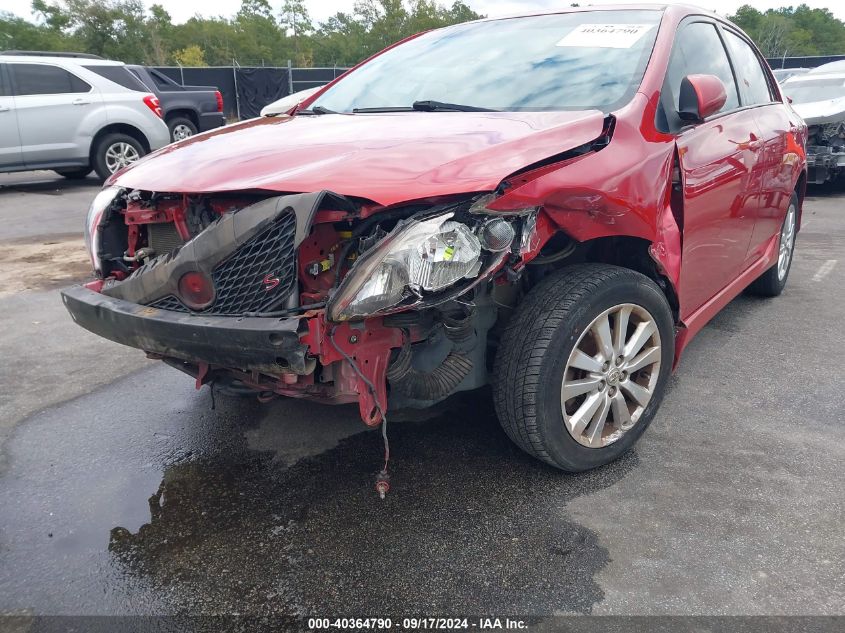 2010 Toyota Corolla S VIN: 2T1BU4EE1AC498662 Lot: 40364790