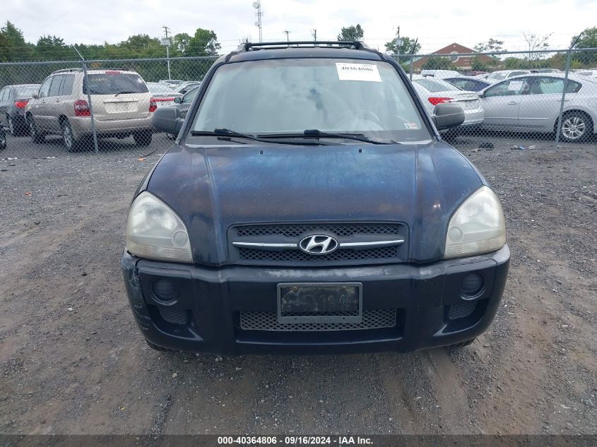 2006 Hyundai Tucson Gl VIN: KM8JM12B16U379651 Lot: 40364806