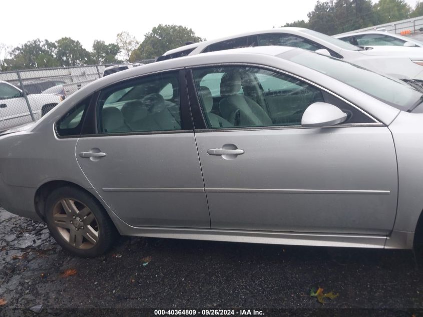 2010 Chevrolet Impala Lt VIN: 2G1WB5EK2A1251693 Lot: 40364809