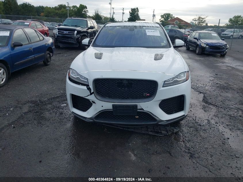 2020 Jaguar F-Pace Svr P550 Awd Automatic VIN: SADCZ2EEXLA647852 Lot: 40364824