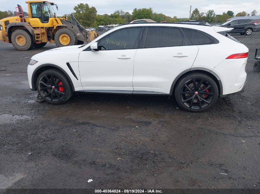 2020 Jaguar F-Pace Svr P550 Awd Automatic VIN: SADCZ2EEXLA647852 Lot: 40364824