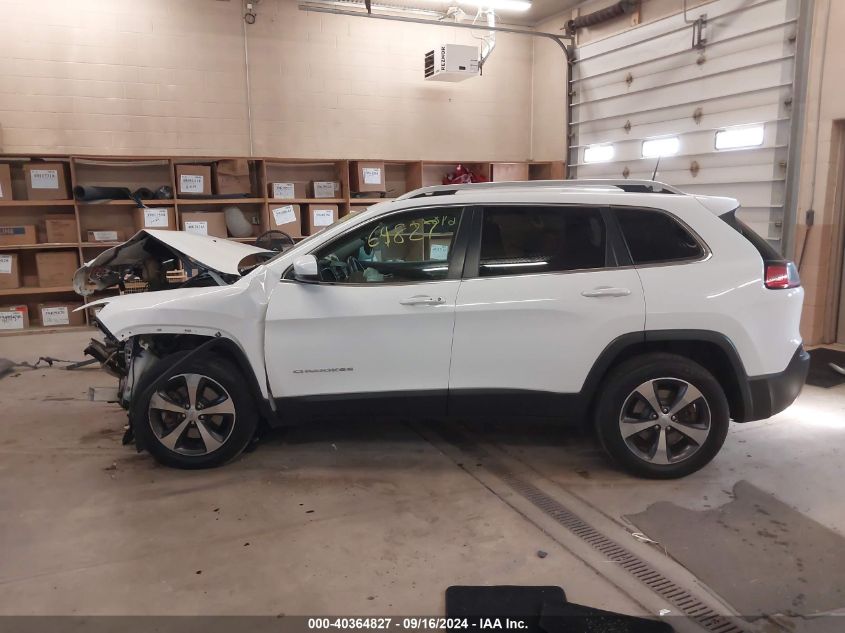 2019 Jeep Cherokee Limited 4X4 VIN: 1C4PJMDX0KD243958 Lot: 40364827