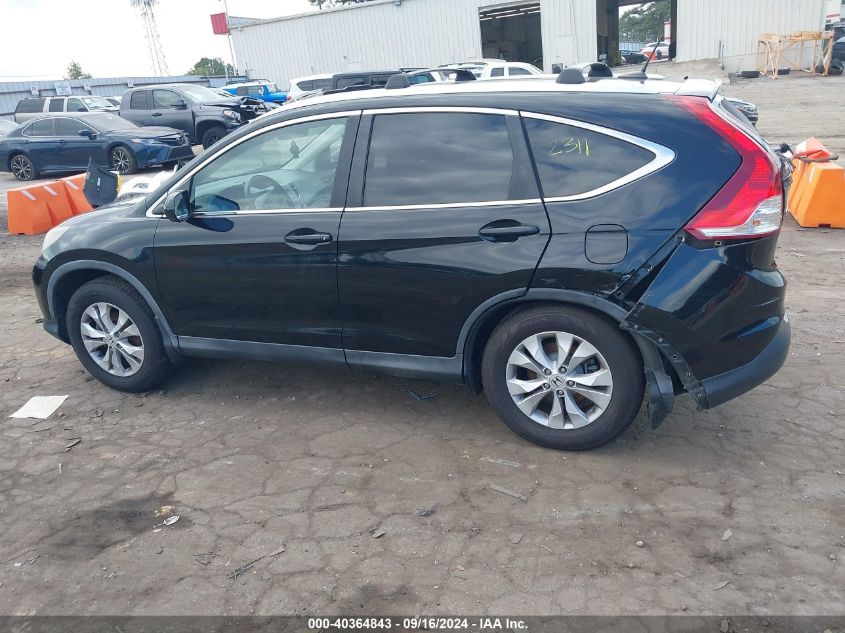 2013 Honda Cr-V Ex-L VIN: 2HKRM3H76DH502311 Lot: 40364843