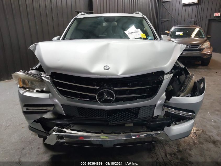 2012 Mercedes-Benz Ml 350 4Matic VIN: 4JGDA5HB2CA004806 Lot: 40364859