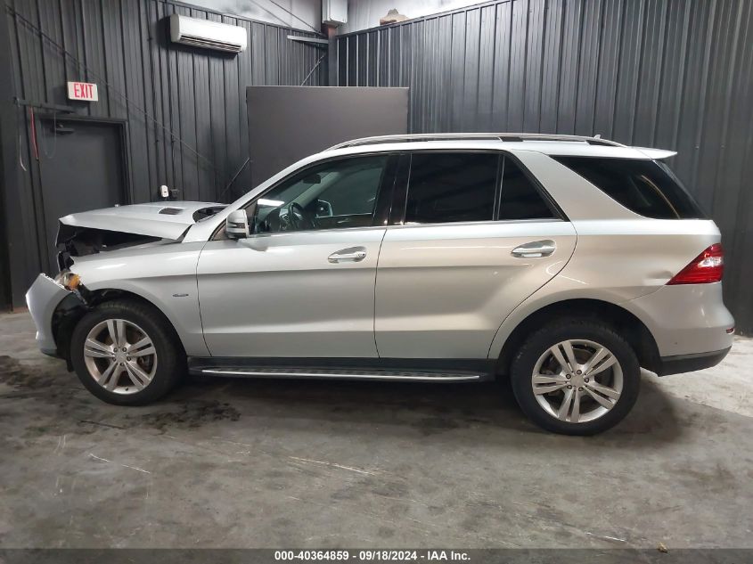 2012 Mercedes-Benz Ml 350 4Matic VIN: 4JGDA5HB2CA004806 Lot: 40364859