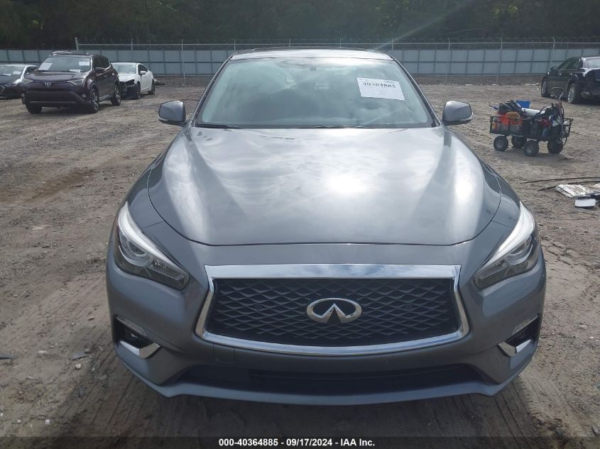 2018 Infiniti Q50 3.0T Luxe VIN: JN1EV7AP5JM358042 Lot: 40364885