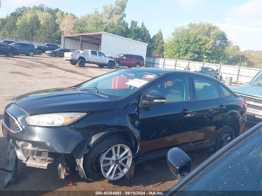 2016 Ford Focus Se VIN: 1FADP3F21GL255343 Lot: 40364892