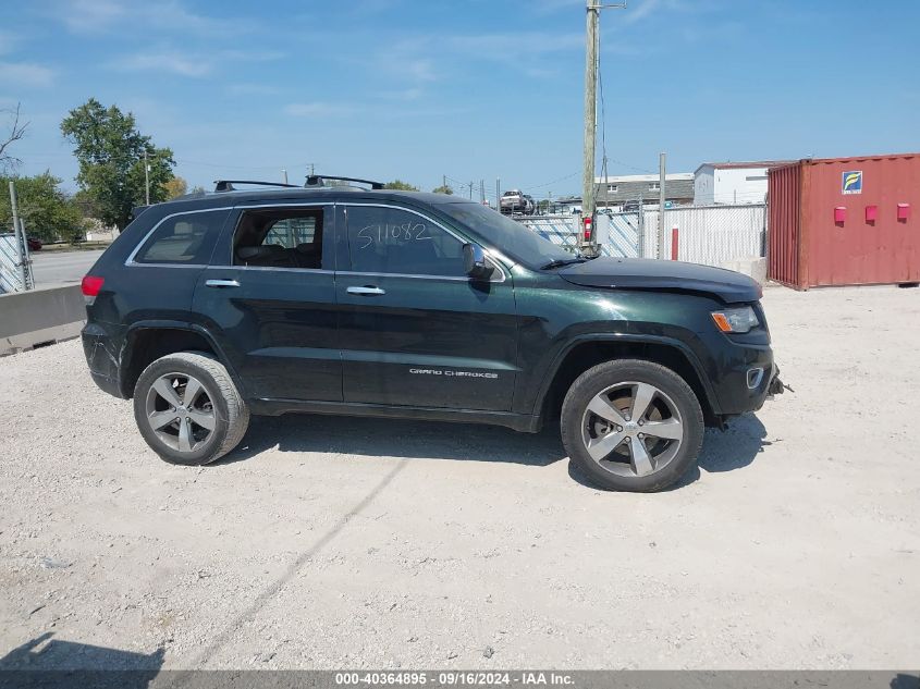 2014 Jeep Grand Cherokee Overland VIN: 1C4RJFCTXEC338136 Lot: 40364895