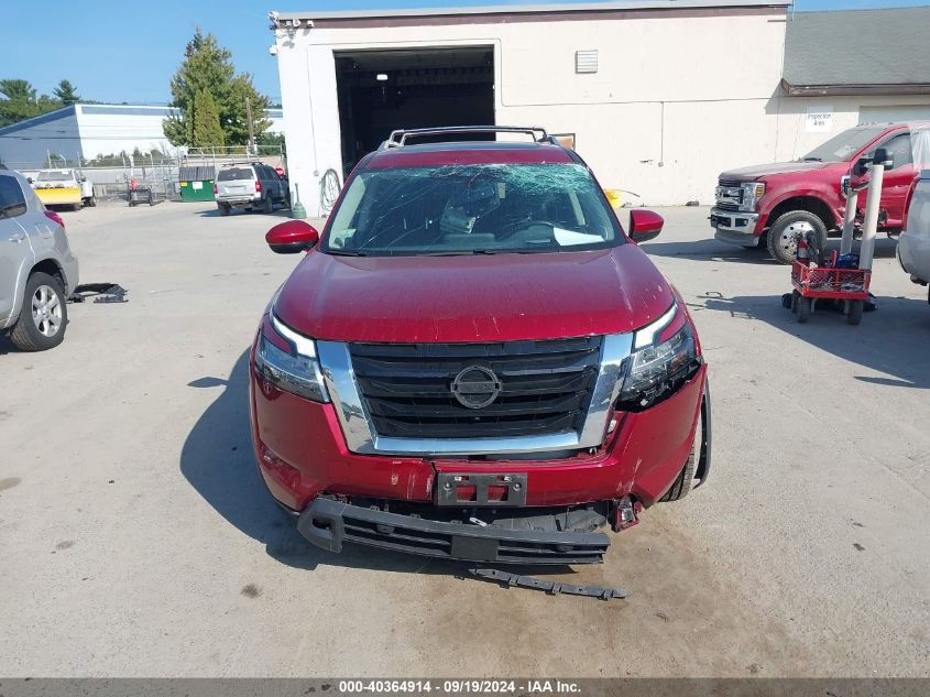 2022 Nissan Pathfinder Platinum 4Wd VIN: 5N1DR3DK7NC220094 Lot: 40364914