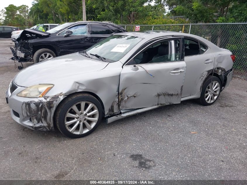 2009 Lexus Is 250 VIN: JTHCK262X95031377 Lot: 40364925