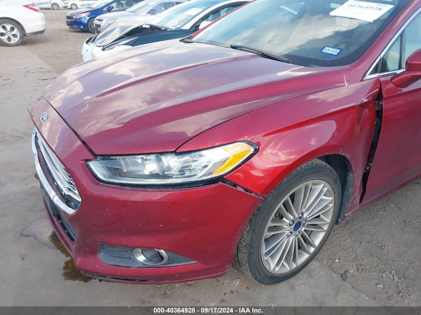 2014 Ford Fusion Se VIN: 3FA6P0HD3ER102810 Lot: 40364928