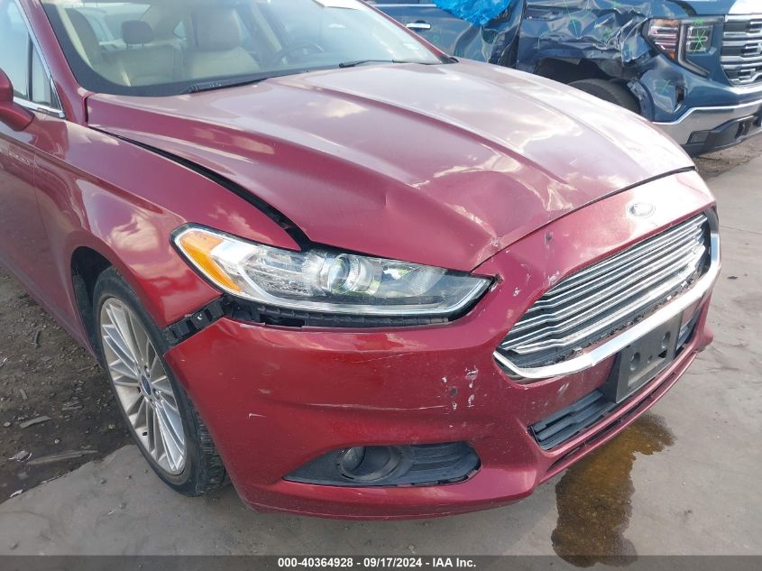 2014 Ford Fusion Se VIN: 3FA6P0HD3ER102810 Lot: 40364928