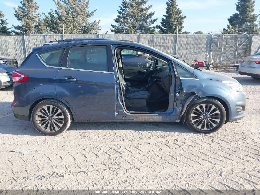 2018 Ford C-Max Hybrid Titanium VIN: 1FADP5DU0JL105926 Lot: 40364948