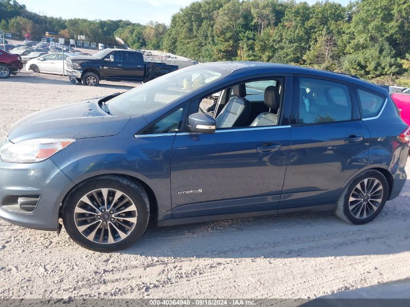 2018 Ford C-Max Hybrid Titanium VIN: 1FADP5DU0JL105926 Lot: 40364948