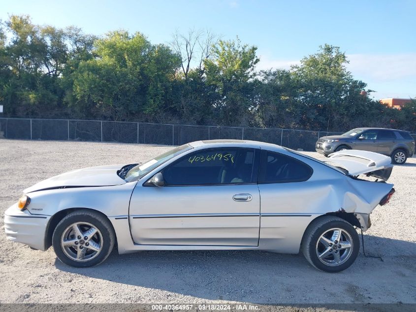 2003 Pontiac Grand Am Gt VIN: 1G2NW12E73C178921 Lot: 40364957