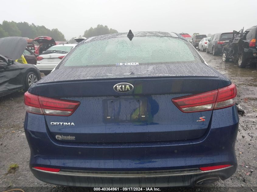 2018 Kia Optima S VIN: 5XXGT4L30JG248896 Lot: 40364961